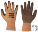 Rękawice ochronne PERFECT GRIP BROWN lateks, rozmiar 8 