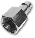  SE2-2PF/STEEL - Wtyk GW 1/4" STAL-CHROM 