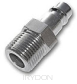 SE2-2PM/STEEL - Wtyk GZ 1/4" STAL-CHROM 